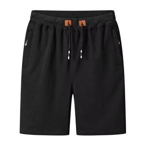 กางเกงขาสั้นสำหรับผู้ชายผ้าคอตตอน100% ดีไซน์โลโก้ตามสั่งผลิตในโรงงาน - Product Image 4