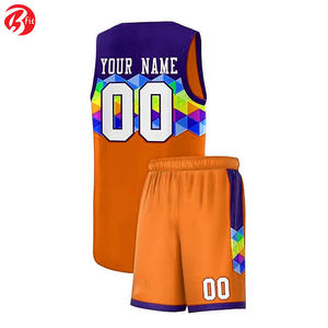 En precio al por mayor, los hombres usan uniforme de baloncesto Bsci, pantalones cortos de baloncesto de verano, ropa deportiva, uniforme de baloncesto - Product Image 3