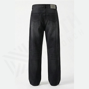 Pantalones Vaqueros de Verano para Hombre, Corte Slim Fit Vintage, Elásticos, Casuales, Rectos, al por Mayor, Color Personalizado, Diseño Personalizado - Product Image 2