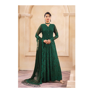 ชุดเดรสปากีสถานแบบเย็บตะเข็บ/เย็บ salwar kameez/pakistani salwar kameez ราคาถูกขายส่ง - Product Image 4