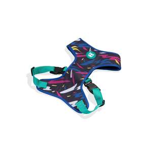 Woozer Adjustable Luxury Dog Harness Large XL XS Fashionable Solid Mesh Polyester for Outdoor <b>Walking</b> - Product Image 2