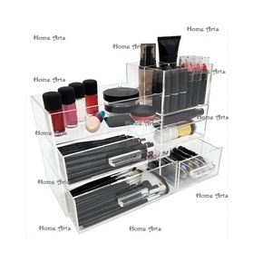 Organizador de escritorio de acrílico de la mejor calidad, organizador de escritorio de tamaño y forma personalizados para uso en el hogar de oficina universitaria - Product Image 1