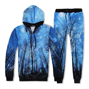 Sublimation Tenue de jogging pour homme Vêtements de sport pour homme Survêtements de course Survêtements OEM pour homme Survêtements personnalisés - Product Image 4