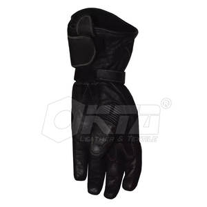 Gants de moto légers en textile cuir souple doigt complet prix de gros gants de moto - Product Image 3