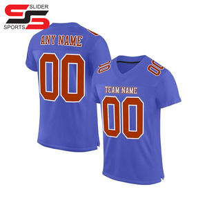 Custom Women Cropped Oversized Sports Jersey American Football Boxy Mesh T Shirt Football Uniform Training Wear Kit For Men - Product Image 3