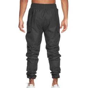 Pantalones Jogger Casuales Personalizados para Hombre, Tela de Lona Antipilling, Cintura Alta Elástica, Bolsillos, Color Personalizado, Ligeros, Servicio OEM - Product Image 4