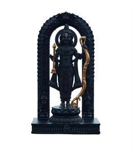 Statue d'Ayodhya Ram Lala, Statue de Lord Ram, Murthi, dieu hindou, décor de Temple, cadeau de pendaison de crémaillère, cadeau de décoration Diwali - Product Image 1