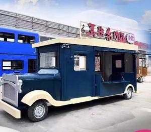 Tuktuk Drivable Mobile Street Trailer Bakery Hot Dog Totalmente Carregado Único Combi Aço Inoxidável Retro Food Truck Elétrico nos EUA - Product Image 6