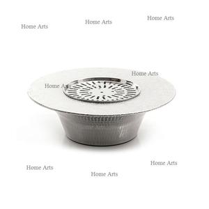 Chauffage Dallah de conception avantageuse chauffe-théière martelé en aluminium fait à la main pour l'hôtel et le restaurant - Product Image 6