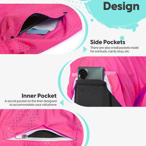 Pantalones cortos de gimnasio de secado rápido de doble capa para hombre con bolsillo, ropa deportiva para hombre, pantalones cortos de compresión para correr, gimnasio para entrenamiento - Product Image 5