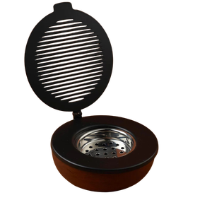 Brûleur Bakhoor en bois dernier modèle fait à la main Brûleur d'encens de luxe le plus populaire Mubkhar en bois aromatique pour la maison et l'hôtel Mubkhar - Product Image 6