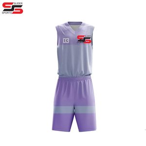 Basketball Uniform Shirt <b>Short</b> Sets Factory Made New Design Sublimation Printing Basketball Uniform Sports Team Uniform - Product Image 1