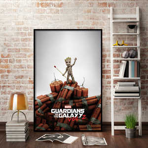 Gardiens de la Galaxie Vol. 2 décorations murales Groot Dynamite au design moderne - Product Image 1
