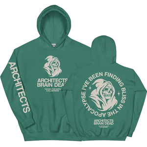 BRAIN DEAD REAPER HOODIE Architectes LE CIEL LA TERRE ET TOUT ENTRE Sweat Automne Mode Homme Pulls À Capuche Polaire Tops - Product Image 4