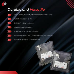 TECHINSTRO Polyvinyl Fluoride (PVF) 5 Ltr. Sacs d'échantillonnage de gaz avec taille personnalisée pour une utilisation industrielle et en laboratoire chimique - Product Image 3