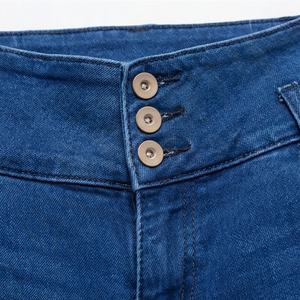 Pantalones Vaqueros Casuales de Moda para Mujer, Hechos a Medida, Cómodos, Ajustados, de Mezclilla, con Color y Estampado Personalizados, Nuevo Estilo - Product Image 4