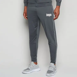 Ensemble survêtement surdimensionné en molleton français personnalisé, streetwear, lavage à l'acide, sweat-shirt à fermeture éclair et pantalon de survêtement, broderie de patch, survêtement pour homme - Product Image 2