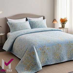 Ensemble de literie en coton et polyester de haute qualité Motifs floraux et abstraits colorés pour toutes les tailles de lit - Product Image 4