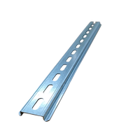 Rail DIN universel 35 mm en alliage d'aluminium pour montage de bande lumineuse, rail de guidage, boîtier de distribution électrique, disjoncteurs 1%