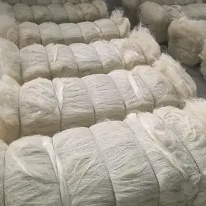 Natural pure 100% Hemp Fiber for Spinning Blending Dyeing weaving Strong Durable hemp fibres Customized