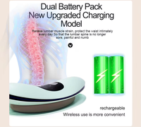 LJ Factory Smart Health Care Massage gerät Intelligente elektrische Schnuller-Taillen platte Hot Com press Vibration Aufblasbares Lenden massage gerät
