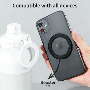 32盎司不锈钢真空隔热双层磁性防漏水瓶带手机支架盖子可煮水安全 - Product Image 3