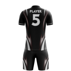 Vente flash, maillots de volley-ball de qualité supérieure, confortables, nouveau design, manches courtes, shorts, ensembles d'uniformes imprimés, 100% polyester, en solde - Product Image 2