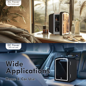 <span class=keywords><strong>Nevera</strong></span> <span class=keywords><strong>pequeña</strong></span> inteligente de 4L, <span class=keywords><strong>nevera</strong></span> compacta de escritorio, belleza, iluminación Led de alta definición, espejo de maquillaje, <span class=keywords><strong>nevera</strong></span> <span class=keywords><strong>para</strong></span> el cuidado de la piel - Product Image 6