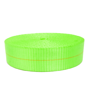 สายรัด100% โพลีเอสเตอร์50มม. สำหรับสายกระเป๋าเป้สะพายหลังสีเขียวเป็นมิตรกับสิ่งแวดล้อมสีทึบทอโลโก้แบบกำหนดเองสำหรับใช้ในบ้าน - Product Image 1