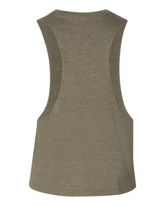 Respirant dames Active Gym Slim Racerback recadrée réservoir coton BELLA + toile nouvelles femmes femmes Racerback recadrée réservoir - Product Image 2