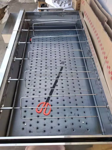 18 adet çatal yakitori döner tavuk kavurma rotisserie HJ-CM013 kömür tavuk ızgara makinesi - Product Image 5