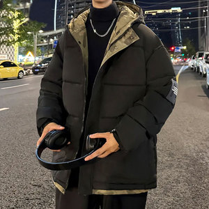 แจ็คเก็ตพัฟเฟอร์ดีไซน์ใหม่ทันสมัยขายส่งไซส์ใหญ่สำหรับฤดูใบไม้ร่วง พิมพ์โลโก้ตามสั่ง คุณภาพสูง ระบายอากาศได้ดี ผลิตจากผ้าฝ้ายสำหรับผู้ชาย - Product Image 2