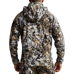 Best Selling <b>Pullover</b> <b>Men</b> Hunting Hoodies Winter Wear Custom Solid Color Hunting Hoodies for Adult - Product Image 5