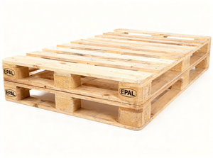 Đôi phải đối mặt với <span class=keywords><strong>Pallet</strong></span> gỗ thông Euro khử trùng lối vào 4 chiều cho hậu cần lưu trữ và vận chuyển - Product Image 3