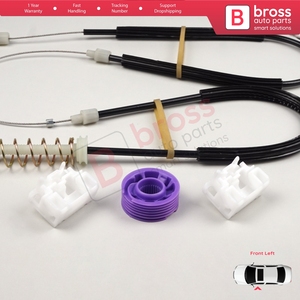 Kit de réparation de lève-vitre électrique BWR772 avant gauche pour A3 MK2 8P 8PA 8P1 2003-2013 4/5 portes 8P4837461 - Product Image 5