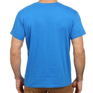 Vente en gros de t-shirts pour hommes de qualité supérieure avec logo personnalisé T-shirt imprimé pour hommes T-shirt vierge 100% polyester pour hommes unis - Product Image 5
