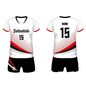 Uniforme de Voleibol Personalizado de Moda, Deportivo, de Secado Rápido, Transpirable, Antibacterial, Ecológico, para Equipos, Unisex - Product Image 3