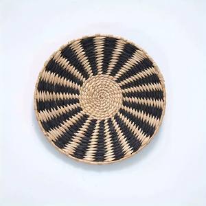 Tapisseries murales bohèmes en jacinthe d'eau naturelle, décorations murales pour le salon - Product Image 4