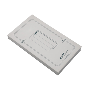 Luxury White Rigid Flip Book Style Packaging Box for Tempered <b>Glass</b> Screen <b>Protector</b> Manufacturer Vietnam FSC Factory - Product Image 5