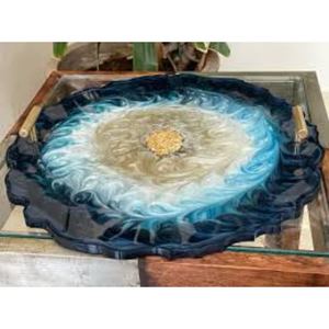 Edible Luxury Style Resin Serving <b>Tray</b> Single Piece for Flat Homeware & Restaurants <b>Dinner</b> Servings - Product Image 4