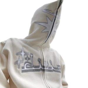 Nouveau Style haute qualité Streetwear polaire mode fermeture éclair complète unisexe sweats à capuche hommes - Product Image 2
