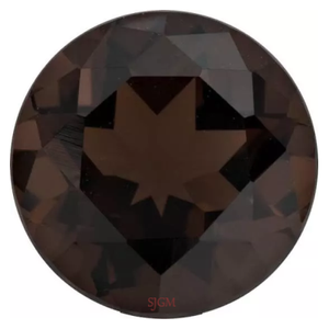 Pierres précieuses en quartz fumé naturel de qualité supérieure, taille brillante de 2,75 mm, pierres de quartz noir facettées, pierres en vrac avec une couleur fumée intense - Product Image 2