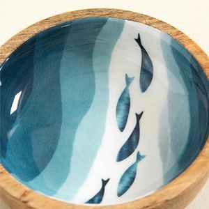 Unique Shape Platter Look Spread Bowl Wooden Enamel Household Dough Bowl New Kitchen <b>Gadgets</b> Flatware Sustainable Salad Bowl - Product Image 4