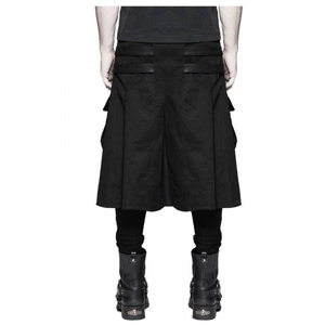 Kilt de invierno personalizado para hombre, cuero genuino, diseño ajustado, bolsillo de carga, cadena desmontable, lentejuelas, accesorios para instrumentos musicales - Product Image 5
