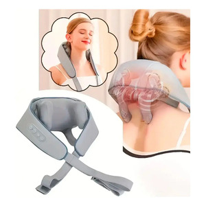 <b>Electric</b> Neck, <b>Back</b>, Shoulder, and Waist <b>Massager</b> with Heat - Assorted Colors - Product Image 2