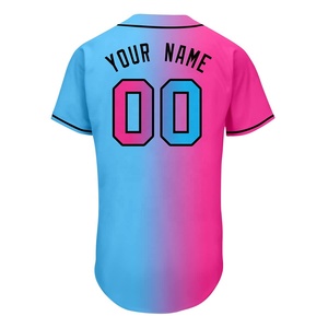 Maillot de softball Maillots de baseball Derniers nouveaux designs personnalisés Broderie Logo Plus Size Maillot de sport élégant régulier. - Product Image 5