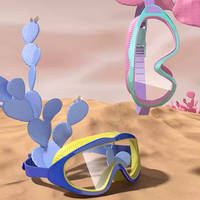 Ensemble de lunettes de natation pour enfants, anti-buée, protection UV, lentilles en PC imperméables, haute qualité pour enfants et adolescents (âge 3-18 ans)