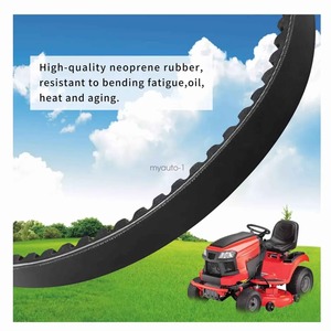 Correa de transmisión de repuesto Craftsman GT37401 hecha de soportes de goma duraderos OEM reemplaza los modelos 587086101 532426740 580486201 - Product Image 1