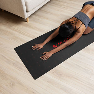 Tapete de Yoga Ecológico Be Ike-Conic, Grueso y de Alta Densidad, 5mm de Goma PU, 6mm de Microfibra, Goma Natural con Grosor Extra - Product Image 1