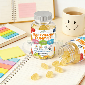 Gomitas Multivitamínicas Veganas OEM, Multivitaminas A, D, C, <span class=keywords><strong>E</strong></span>, Biotina, Ácido Fólico, Suplementos Multivitamínicos en Gomitas para Adultos - Product Image 5